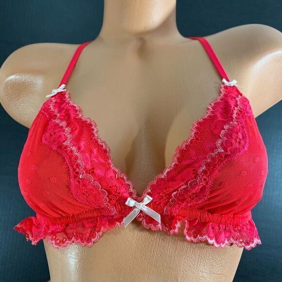 Victoria’s Secret sexy mesh racerback bralette bra - Picture 1 of 3